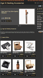 Mobile Screenshot of cigarsandsmokingaccessories.com